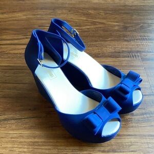 Victoria Adames platform jelly shoes size 38 7